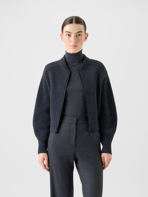 Wolle Milano Strickblouson