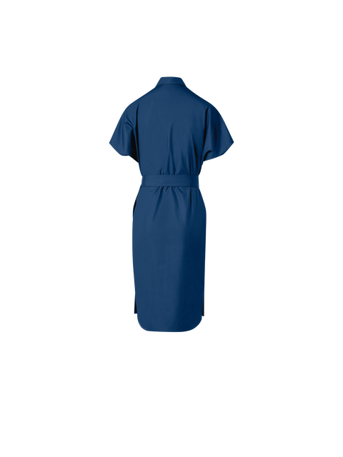 Baumwoll-Blusenkleid mit Kimono-Ärmeln