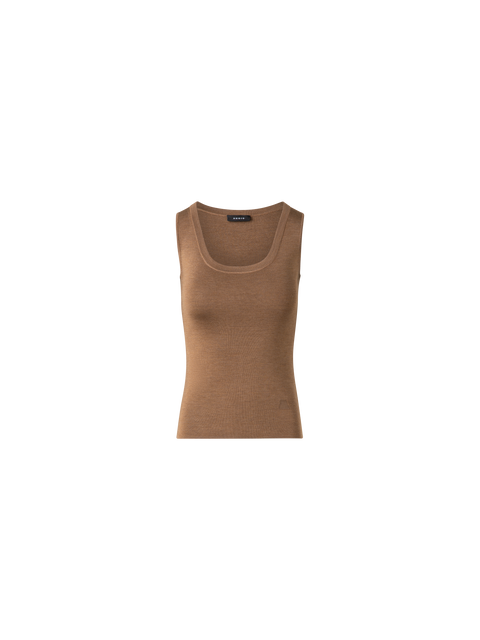 Seiden-Stricktop