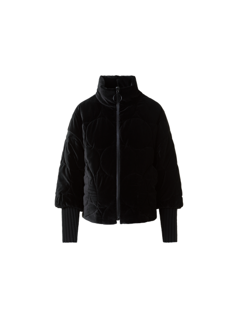 Signature Punktestepp Samt Jacke