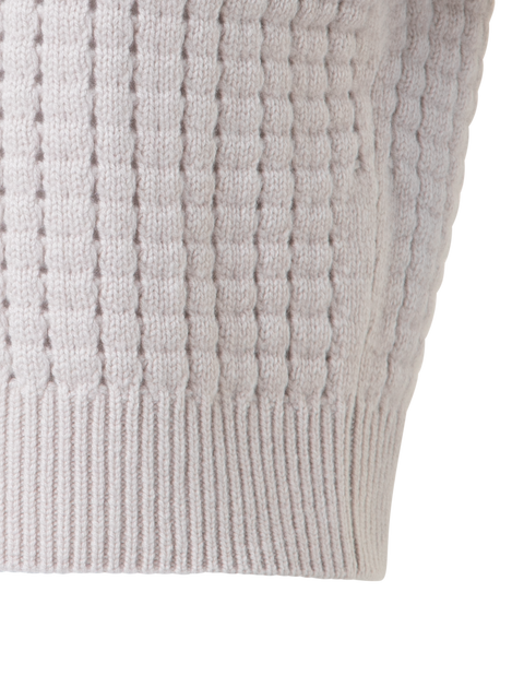 Kurzärmeliger Kaschmir-Cardigan