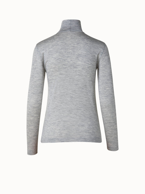 Top aus Kaschmir Seiden Jersey