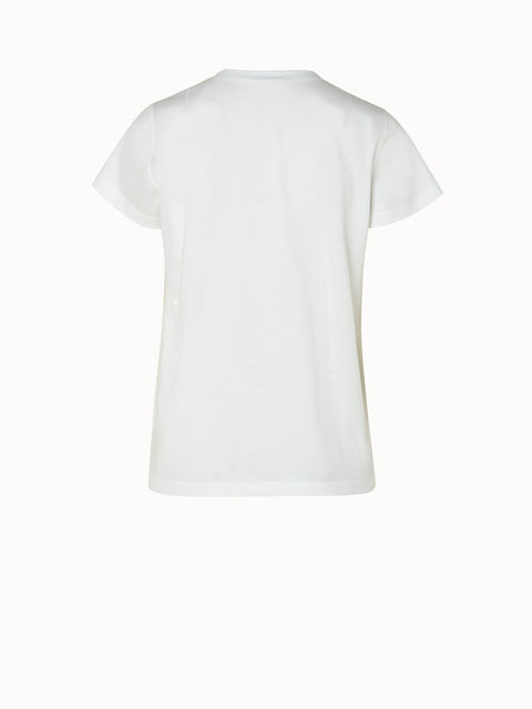 T-Shirt aus Baumwolle Jersey