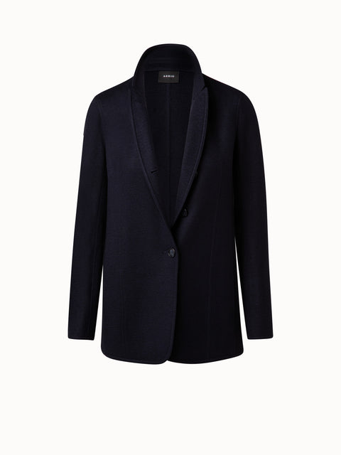 Kaschmir Jersey Jacke
