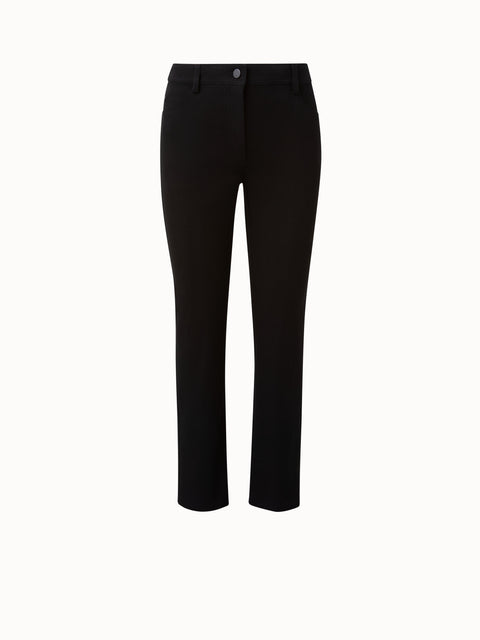 Gerade cropped Jeans