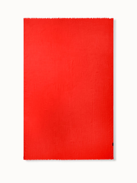 Poppy Red Kaschmir Schal
