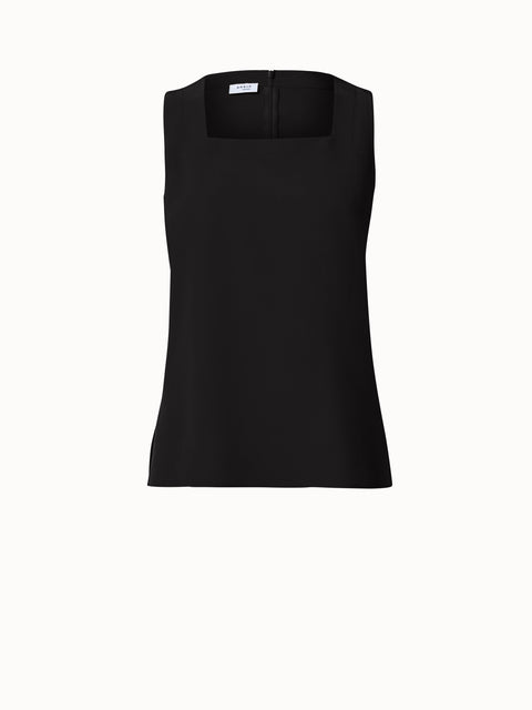 Bluse aus Crêpe de Chine