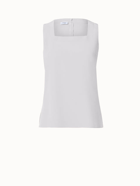 Bluse aus Crêpe de Chine