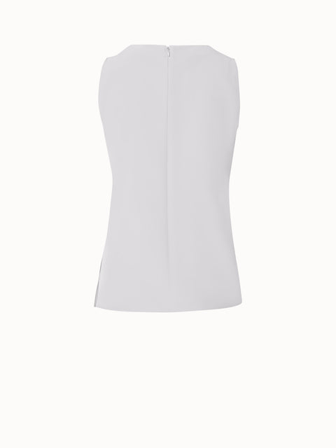 Bluse aus Crêpe de Chine